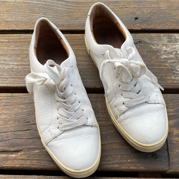 frye ivy sneakers white